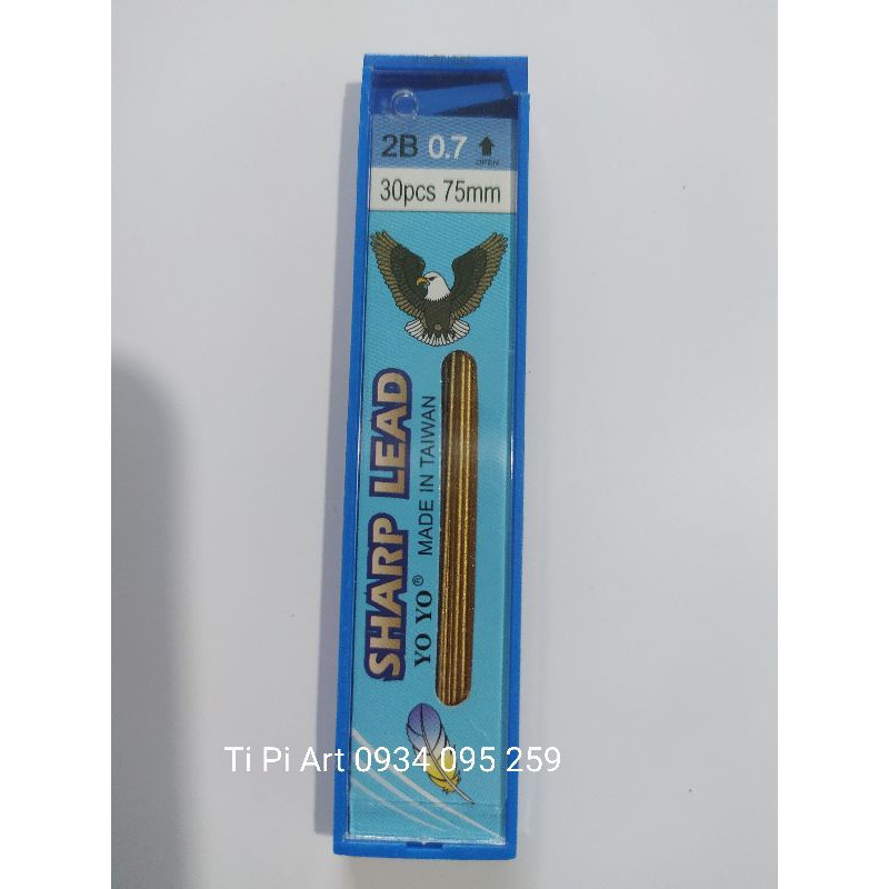Ruột chì bấm Sharp Lead đủ size 0.3mm, 0.5mm, 0.7mm, 0.9mm, Ngòi chì bấm
