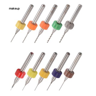 Bộ 10 mũi khoan 0.1-1.0mm dùng để làm sạch thông tắc đầu phun máy in 3d