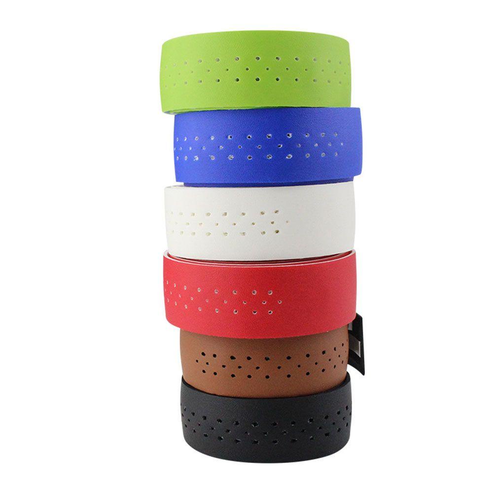 1 Cặp Băng Quấn Tay Lái Xe Đạp Bằng Da PU Chống Nước SHOUKEY