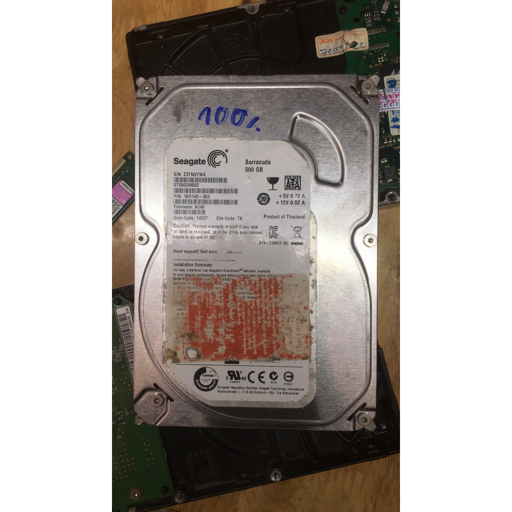 Ổ cứng HDD Seagate 500GB 7200rpm, Sata3 16MB Cache | BigBuy360 - bigbuy360.vn