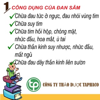 [Túi lớn loại 1kg] Đan sâm khô - thảo dược Tấn Phát - Hàng khô cao cấp