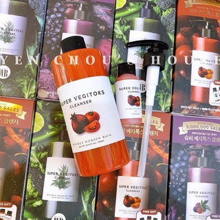 🥦🍇🍅 Sữa Rửa Mặt Rau Củ Quả Super Vegitoks 🍅🍇🥦