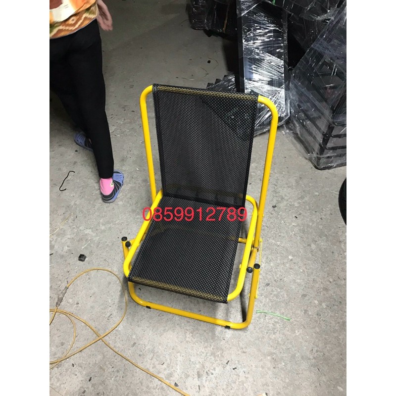 ghế gập lò xo- ghế lươi - ghế trà chanh- ghế cofe giá rẻ