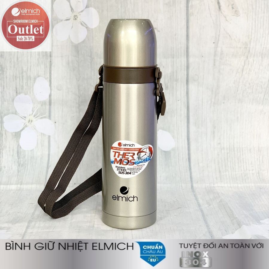 Bình Giữ Nhiệt Inox 304 Nóng 8h Lạnh 12h ELMICH El6389 500ml