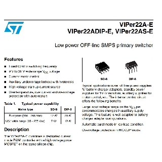 IC nguồn VIPer22A DIP-8 [HTE Quy Nhơn CN2]