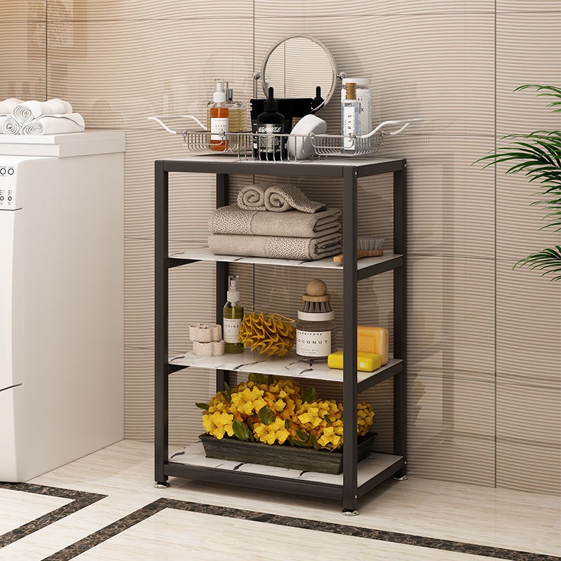 Kệ nhà vệ sinh tầng đứng nhiều giá để đồ phòng tắm kính cường lực ban công hoàn thiện chậu rửa < | BigBuy360 - bigbuy360.vn