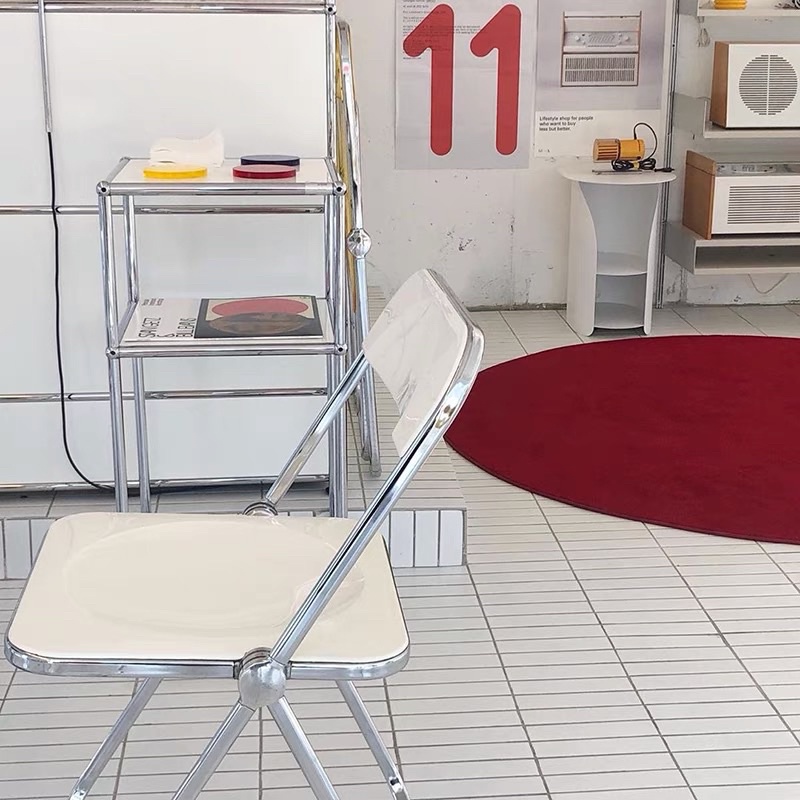 Ghế trong suốt Acrylic chair, ghế pha lê trang trí studio - Décor nhà Sò