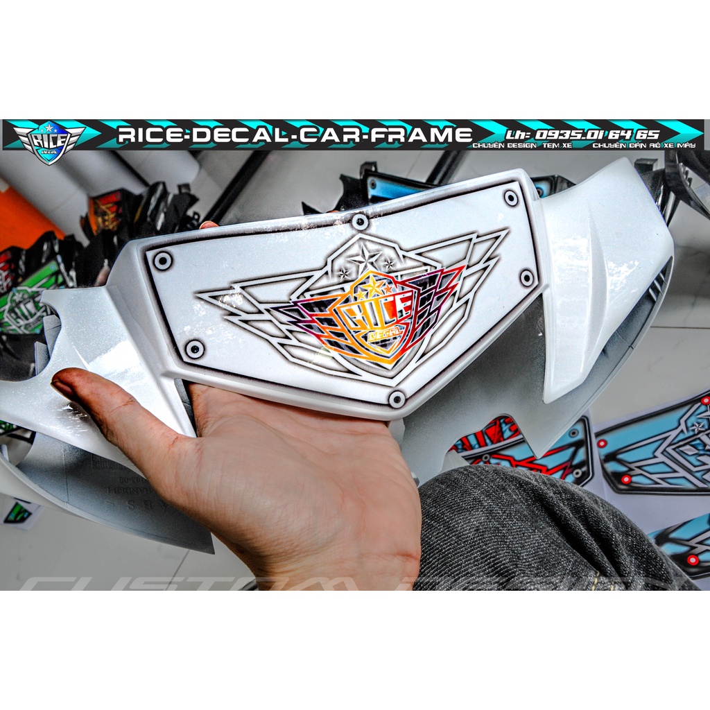 Tem Dán Hộp Đầu Sirius Trắng