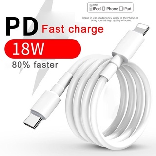 (Dài 1m / 2m) Cáp Sạc Nhanh PD 18W / Lightning USB Cho iPhone / IPad