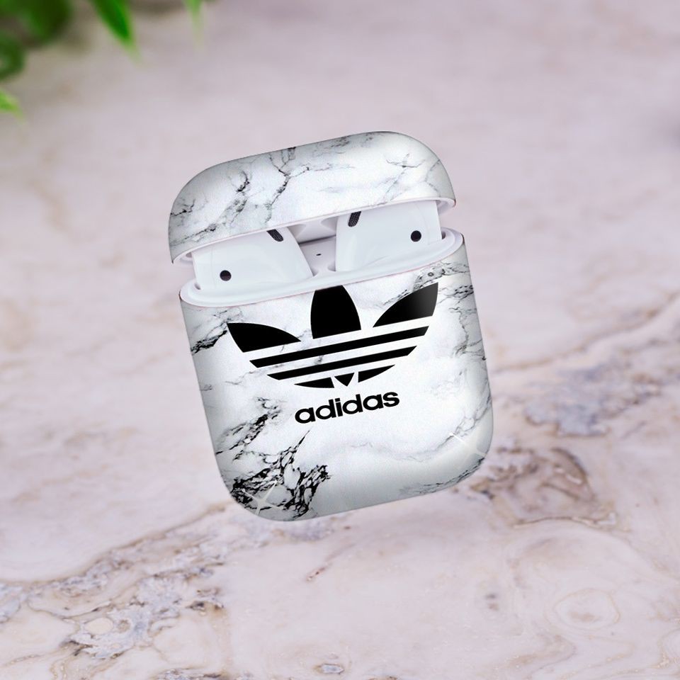 Miếng dán skin cho AirPods in hình Adidas - Das1007 (AirPods ,1 2, Pro, TWS, i12)