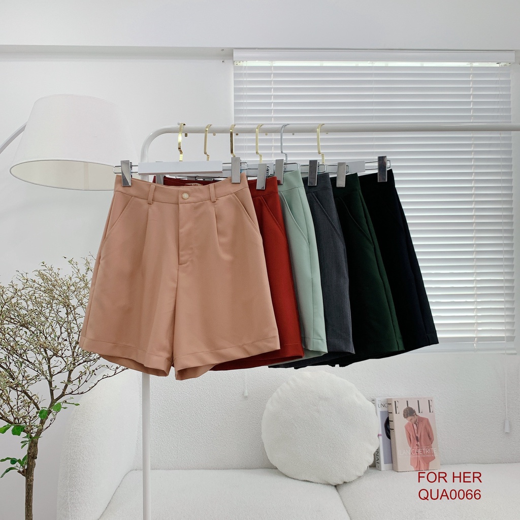 Quần short cài nút QUA0066