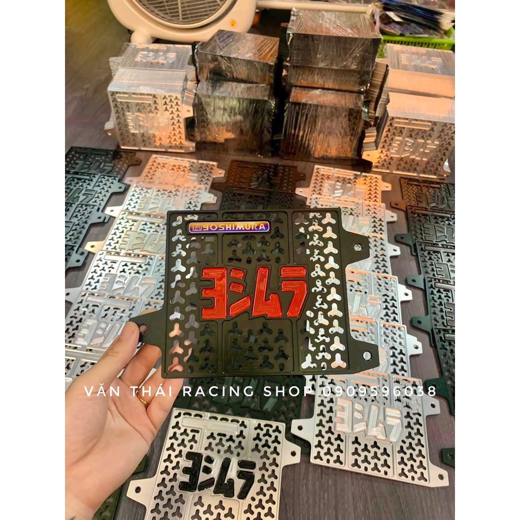 Che két nước nhôm CNC YOSHIMURA gắn xe Vario , Click  , AB125/150 , Shmode , SH việt , PCX ...