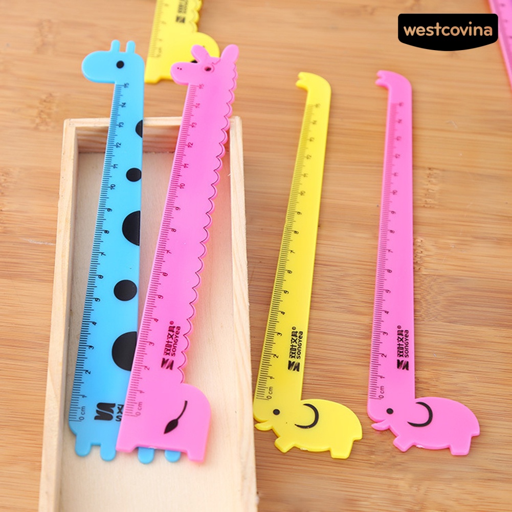 Mới Thước Đo Hình Hươu Cao Cổ Xinh Xắn Dành Cho Học Sinh