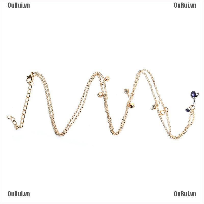 Khuyên Rốn Đính Hạt Pha Lê Dễ Thương Thời Trang Cho Nữ