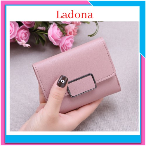 Ví nữ đẹp cầm tay mini cao cấp nhỏ gọn bỏ túi giá rẻ LADONA VN4