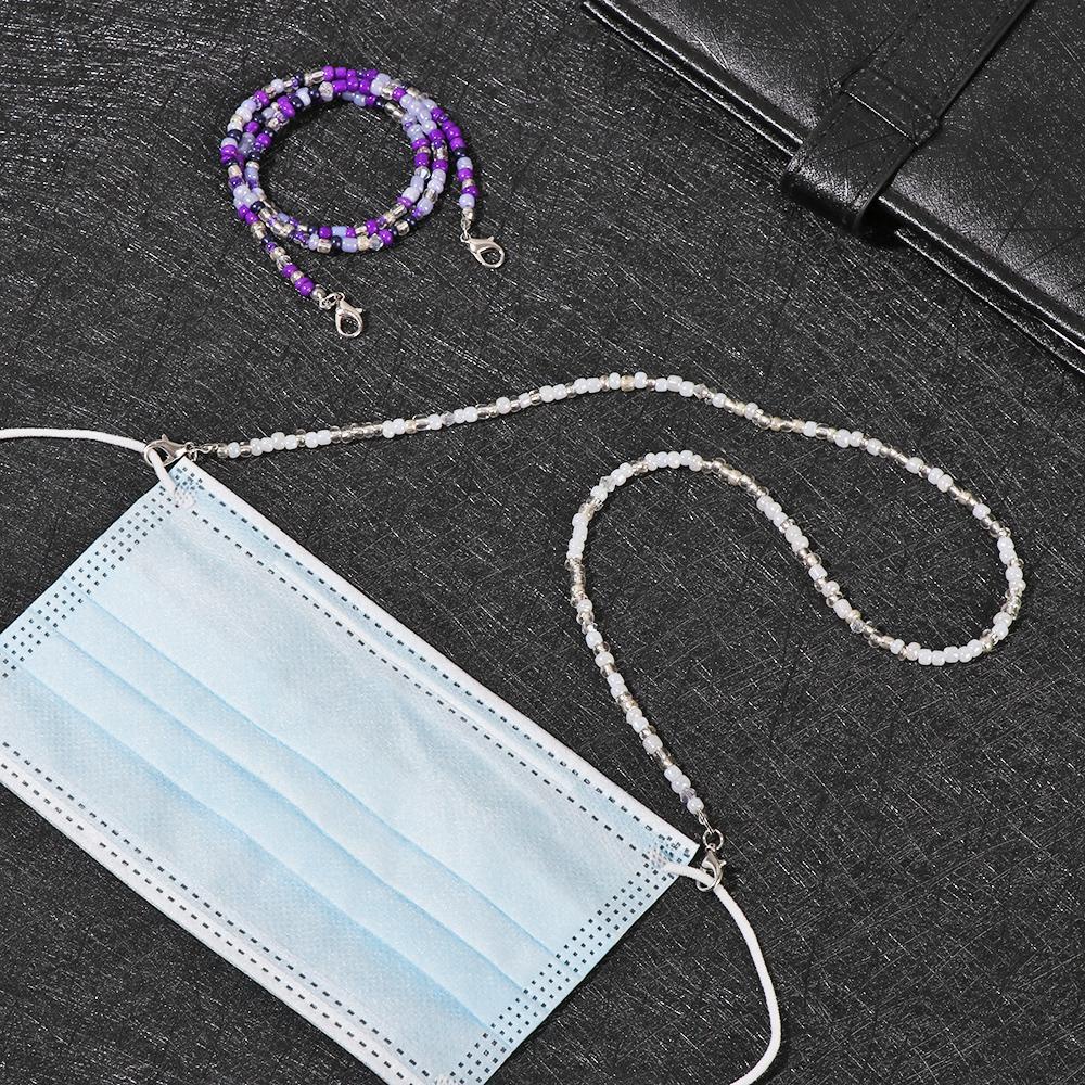 Dây Nối Dài Mắt Kính Đọc Sách Dạng Chuỗi Hạt Acrylic Chống Thất Lạc Cho Nam Và