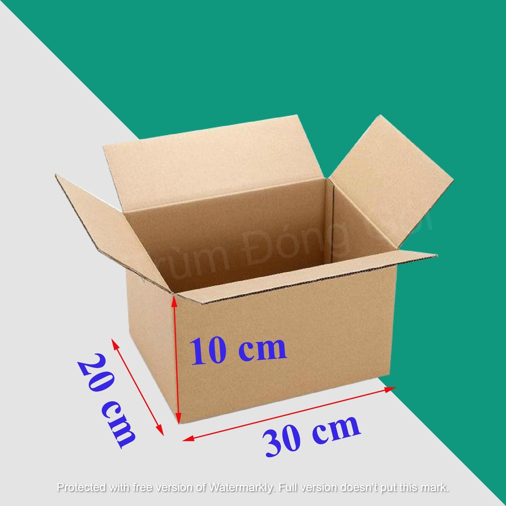 Hộp Carton 30x20x10 Đóng Hàng