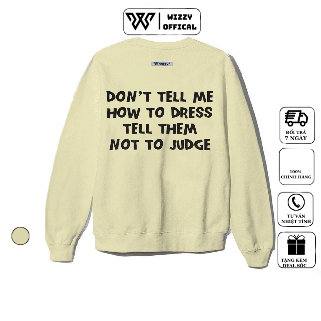 Áo thu đông unisex Hàn Quốc sweater nam dài tay chất nỉ in blah cá tính phong cách mã STW08blah