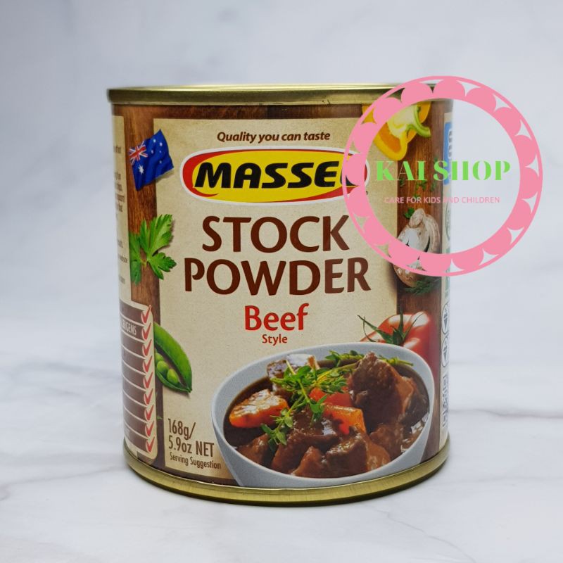 BỘT NÊM MASSEL STOCK POWDER 168GR CỦA ÚC