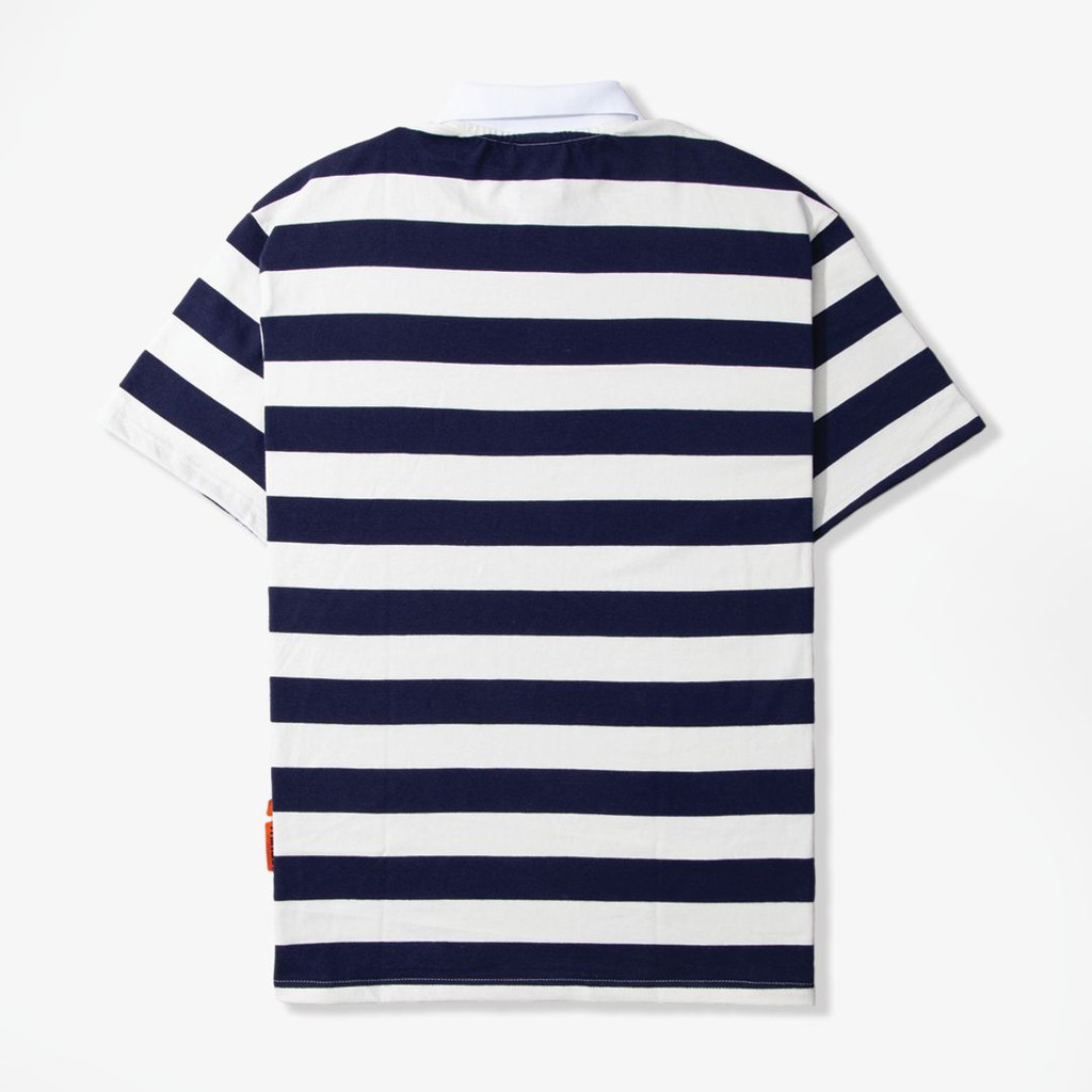 Áo Polo Collectors Dr.Bon Striped "Navy" | BigBuy360 - bigbuy360.vn