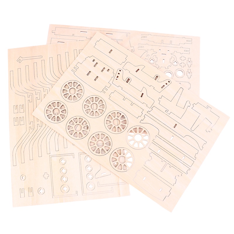Đồ Chơi Lắp Ráp Mô Hình Thuyền Gỗ Dm2 Diy