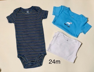 Combo 3 body chip carter’s cho bé từ 0-23m