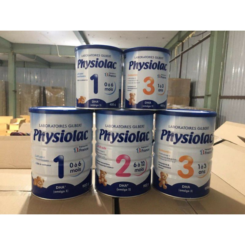 Combo 6 hộp sữa bột Physiolac Relais 1 900g