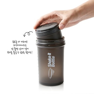 Bình Lắc SHAKE IT Lock&Lock 600ml Màu Đen HAP945BLK