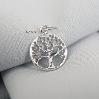 Charm cây đời BẠC S925 LANN C021 mặt vòng đeo lắc tay, vòng cổ
