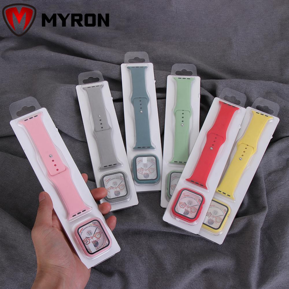 Dây Đeo Silicon Nhiều Màu Cho Đồng Hồ Thông Minh Myron 40mm 44mm