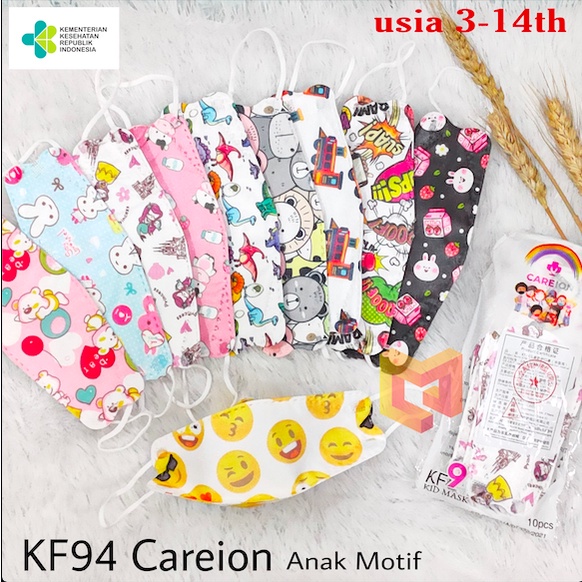 Khẩu Trang Hàn Quốc kf94 4ply tebel