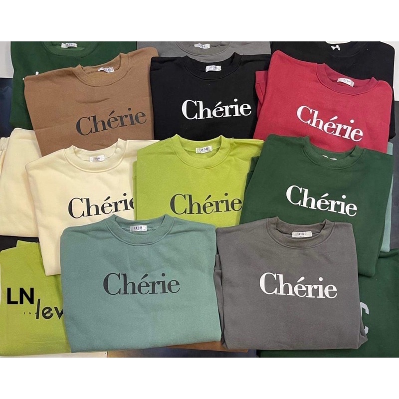 Áo nỉ Swt Cherie TH6