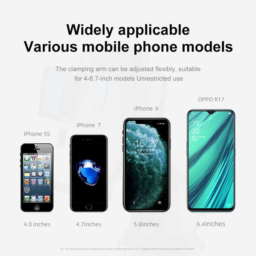 Giá đỡ điện thoại trên ô tô Joyroom xoay 360 có cốc hút gắn cho iPhone 11 / XR / XS Max / X / 8 Plus / 7 Samsung Huawei