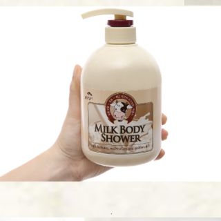 Sữa tắm bò milk body shower 750ml hàn quốc