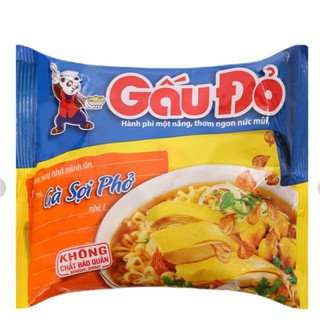Mì Gấu Đỏ Gà Sợi Phở 65g
