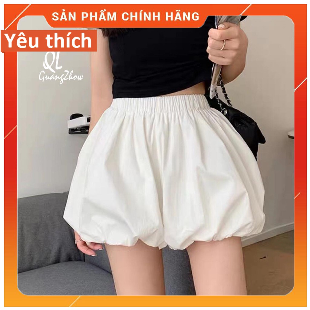 Quần sóc phồng chất đẹp, hàng tqxk, ảnh thật chụp tại shop,video quay thật