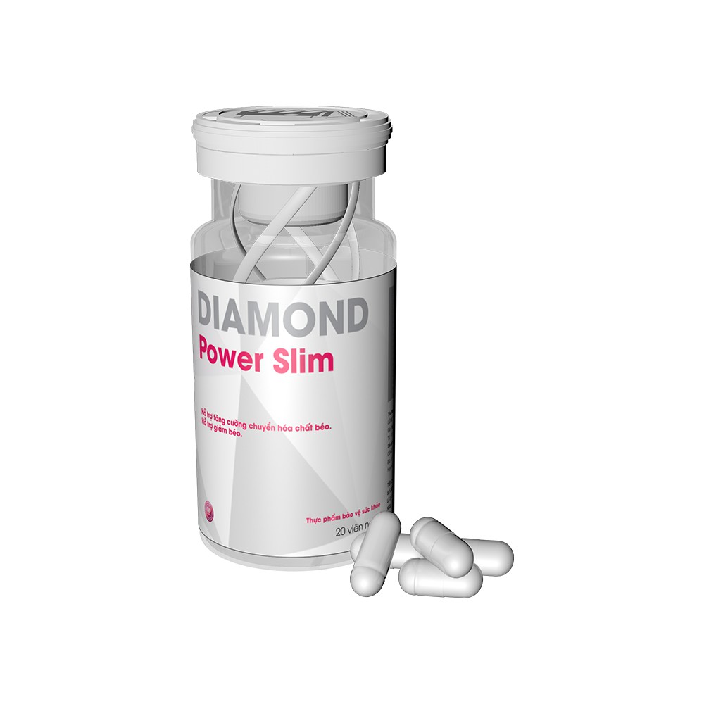 Giảm cân cấp tốc Diamond Power Slim giúp giảm cân nhanh, giảm cân an toàn hiệu quả cho người có cơ địa khó (40 viên) | BigBuy360 - bigbuy360.vn