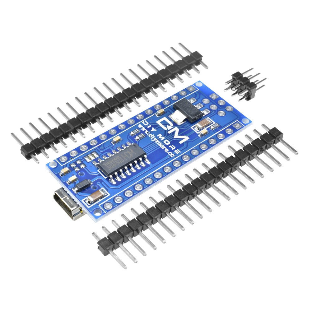 【READY STOCK】Arduino USB Nano V3.0 ATmega328 16M 5V Bộ điều khiển vi mô CH340G cho Arduino