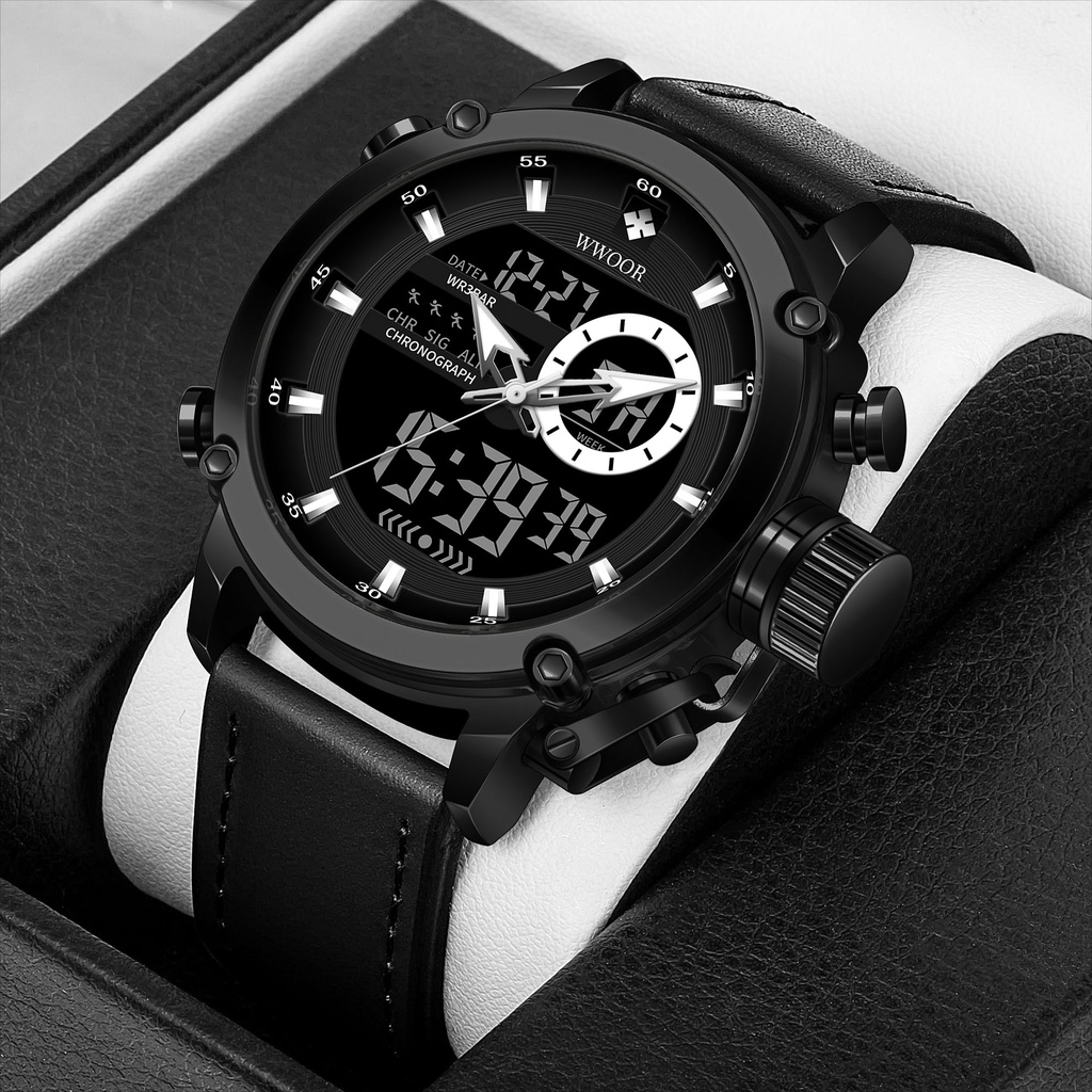 Đồng hồ WWOOR 8882 kiểu máy cơ chống thấm nước
