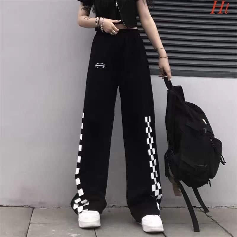 Quần bom caro simple H2Q576
