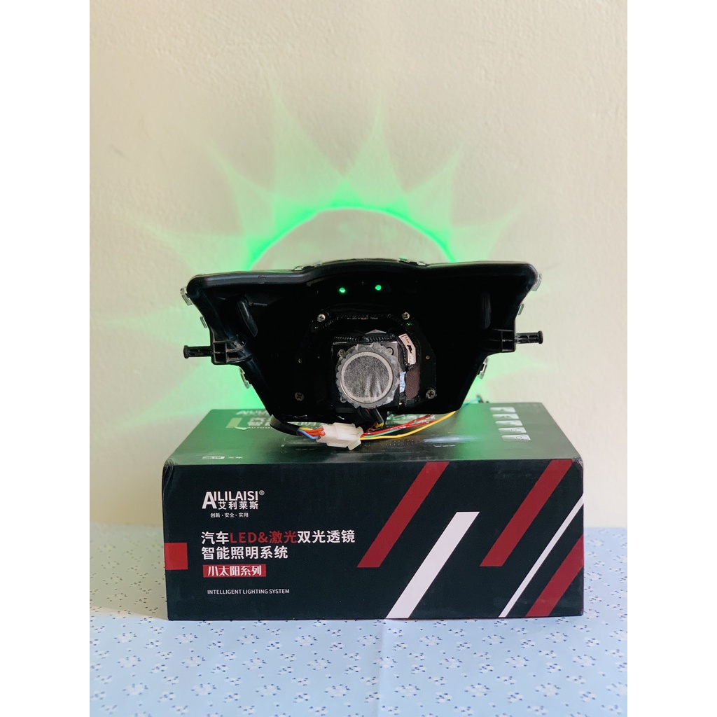 [Kèm Sạc Ex 150] Bi Cầu Led Fankai cho Exicter 135 5 số và Sạc Exciter 150