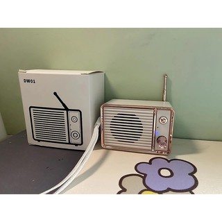 Loa Bluetooth Mini DW01 Phong Cách Retro