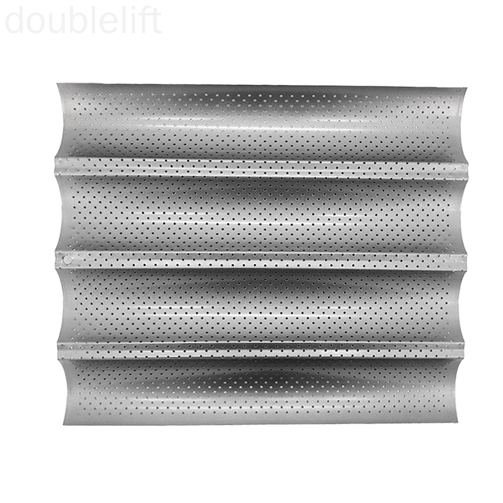 Khuôn Nướng Bánh Mì Kiểu Pháp 4 Ngăn Bằng Thép Carbon Chống Dính Tiện Dụng