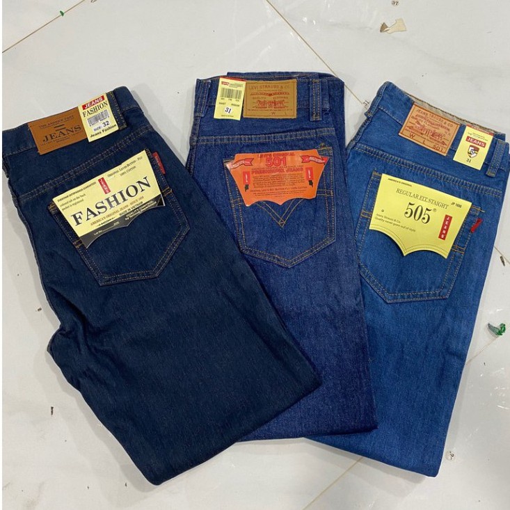 Quần Jean Nam Chất Bò Cao Cấp _ Quần Bò Jean Dài Co Giãn
