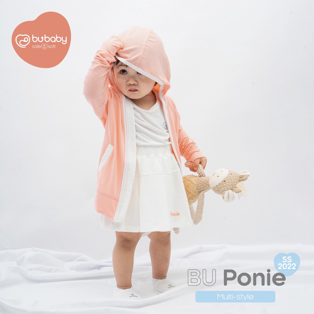Váy xếp ly Ponie Bu baby cao cấp dành cho bé gái thời trang