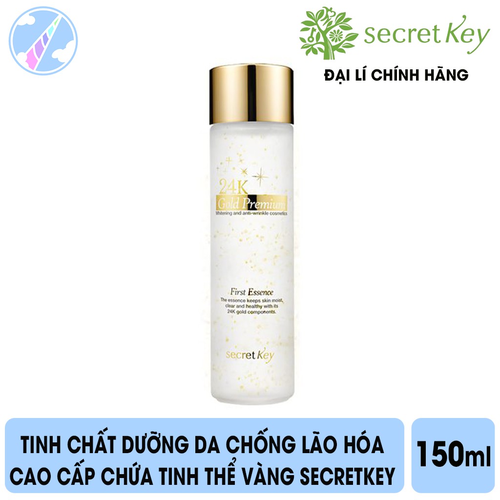 Tinh chất dưỡng da chống lão hóa cao cấp Secret Key 24K Gold Premium First Essence 150ml