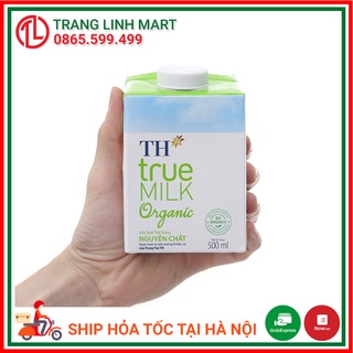 Sữa tươi tiệt trùng nguyên chất TH true MILK Organic hộp 500ml