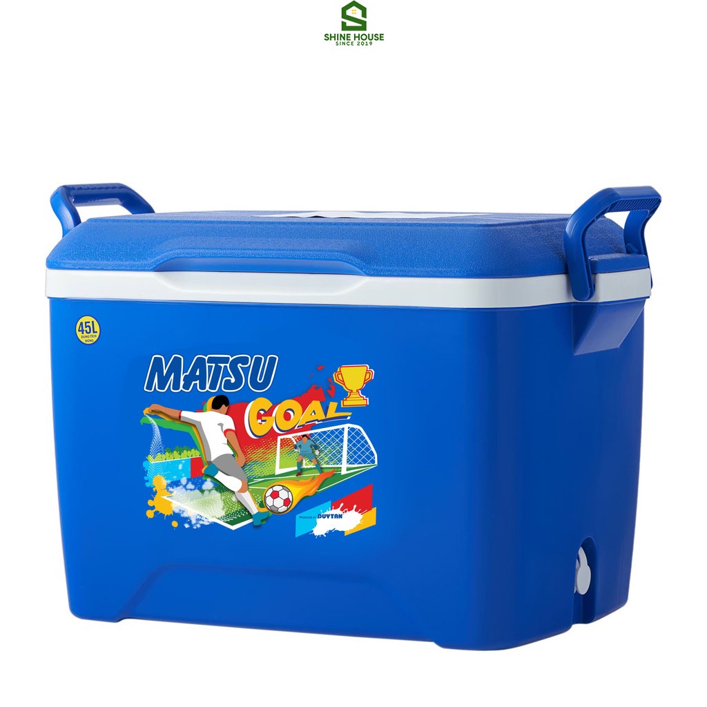 Thùng Đá Matsu Duy Tân Nhựa PP Nguyên Sinh An Toàn Giữ Nhiệt 72H 12L-25L-35L-45L-60L