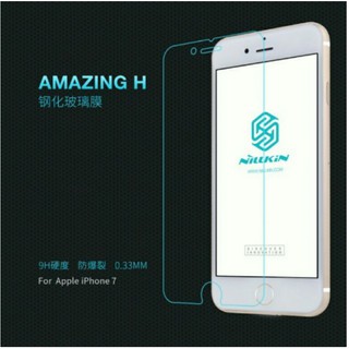 Miếng dán kính cường lực Nillkin 9H cho iphone7 plus chống vân tay
