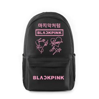Ba Lô Đi Học In Chữ Blackpink Kiểu Hàn Quốc Xinh Xắn Cho Nữ